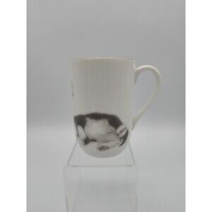 Vtg Otagiri Japan Jonah's Workshop Kitten Sleep Mistletoe Mouse V Miller Holiday